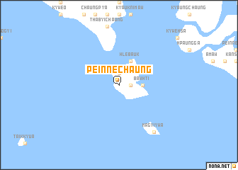 map of Pein-nēchaung