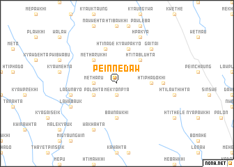 map of Peinnedaw