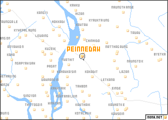 map of Peinnēdaw