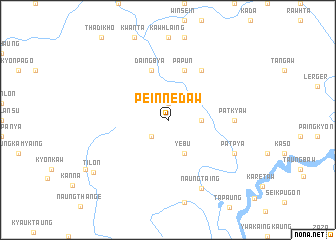 map of Peinnedaw