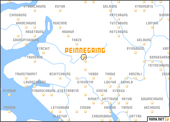 map of Peinnegaing