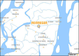 map of Peinnegôn