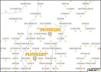 map of Peinne-gon