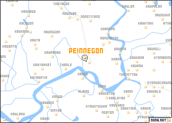 map of Peinnegon