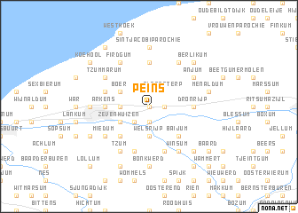 map of Peins