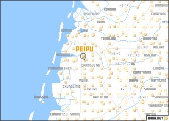 map of Pei-pu