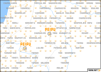 map of Pei-pu