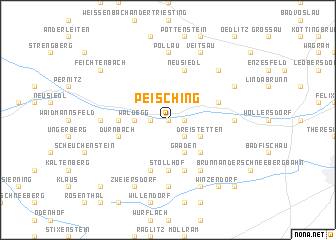 map of Peisching