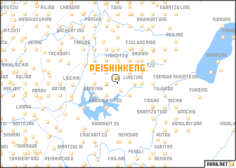 map of Pei-shih-k\