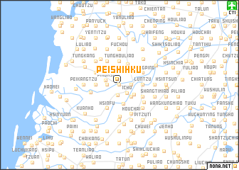 map of Pei-shih-k\