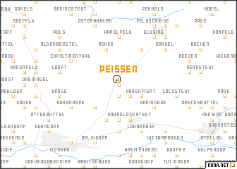 map of Peissen