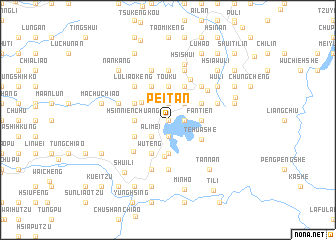 map of Pei-tan