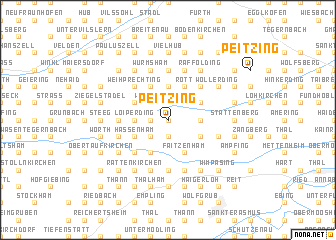 map of Peitzing