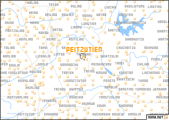 map of Pei-tzu-tien