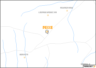 map of Peixe