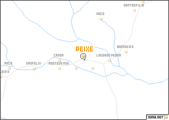 map of Peixe