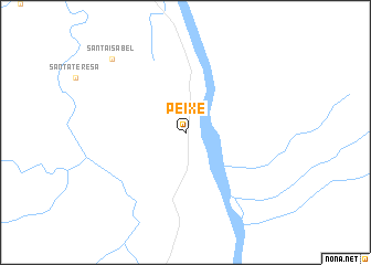 map of Peixe