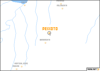 map of Peixoto