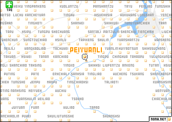 map of Pei-yüan-li