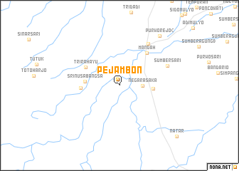 map of Pejambon