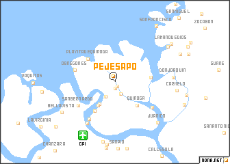 map of Pejesapo