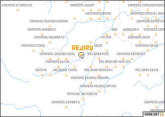 map of Pejiru