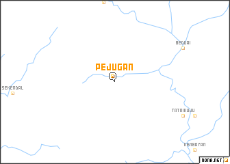 map of Pejugan