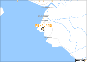 map of Pekajang