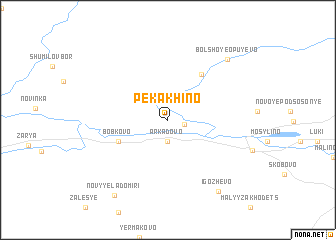 map of Pekakhino