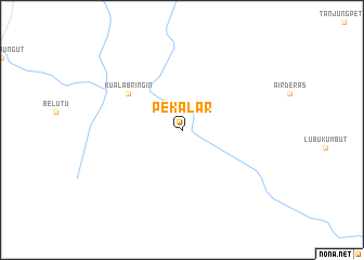 map of Pekalar