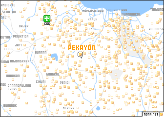 map of Pekayon
