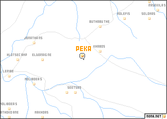 map of Peka