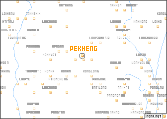 map of Pekheng