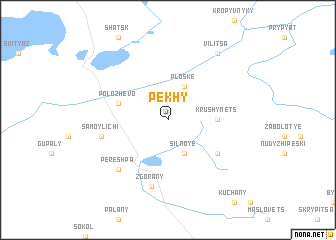 map of Pekhy