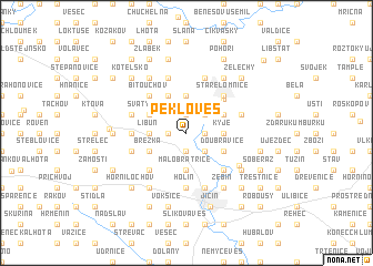 map of Pekloves