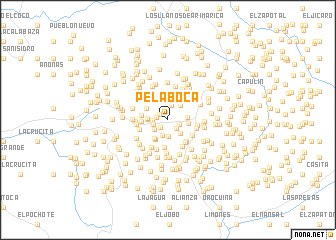 map of Pelaboca