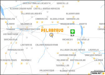 map of Pelabravo