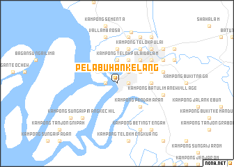 map of Pelabuhan Kelang