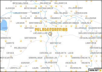 map of Peladero Arriba