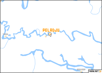 map of Peladju