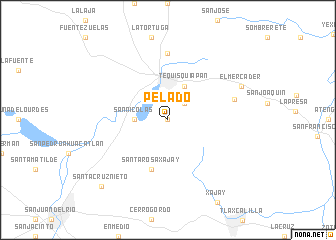 map of Pelado