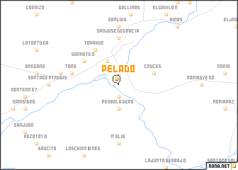 map of Pelado