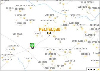 map of Pela El Ojo