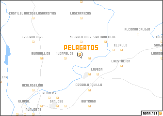 map of Pelagatos