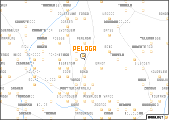 map of Pélaga