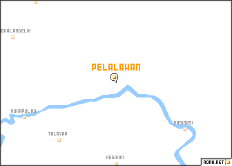 map of Pelalawan