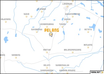 map of Pelang