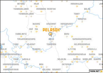 map of Pelasok