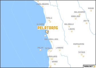 map of Pelatoang