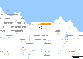 map of Pelayangan